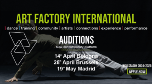 Contemporary Dance Porgram A.F.I. 24/25 New Auditions