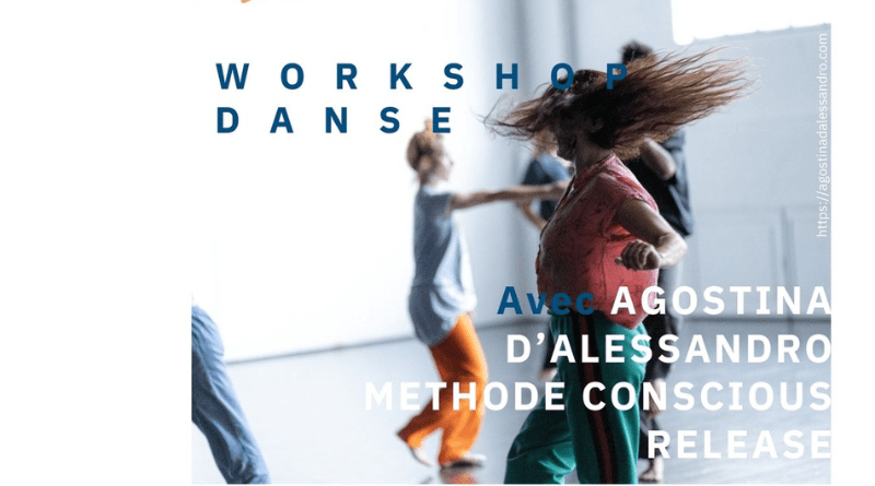 Workshop avec AGOSTINA D'ALESSANDRO - METHODE CONSCIOUS RELEASE - au Studio des Iles à Avignon