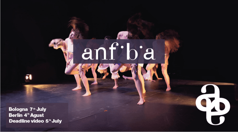 Art Factory International, programme, dance, dance program, dance program Europe, dance Europe, Bologna, Italy, Anfibia, Brit Rodemund, summer workshop, Forsythe Repertory