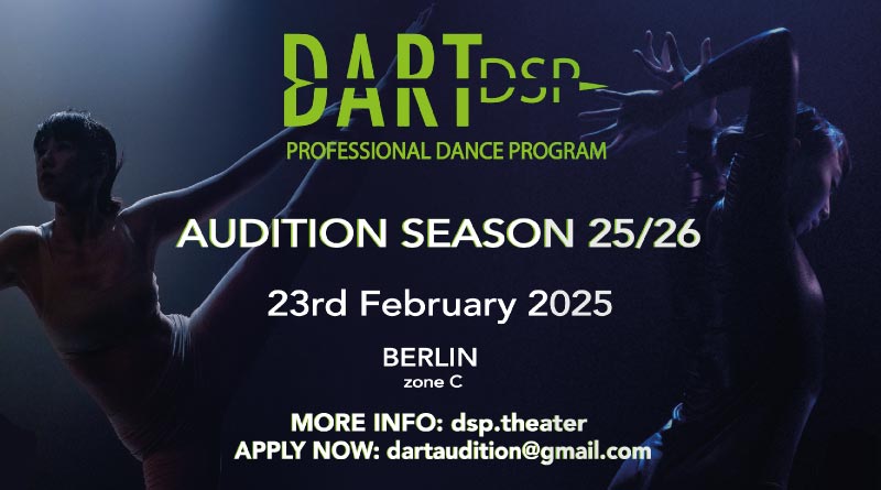 DART DSP AUDITION FOR 2025/2026 SEASON