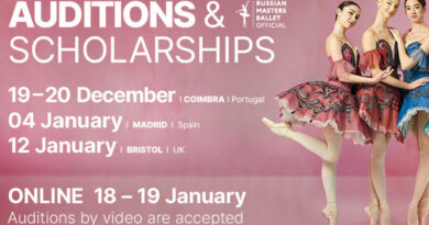 Live and Online AUDITIONS & SCHOLARSHIPS for the RMB summer ballet courses 2025