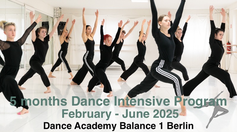 5 months dance intensive, Dance Academy Balance 1 Berlin