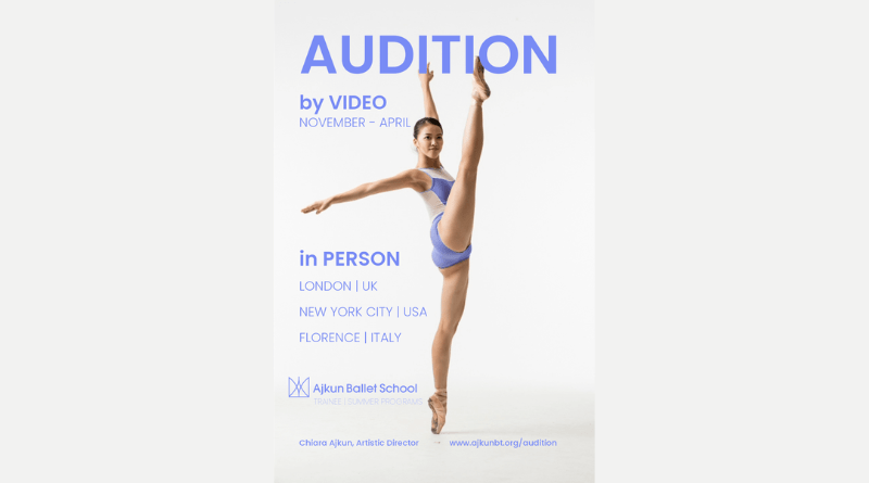 Ajkun Ballet Theatre's Programs Audition - 2025