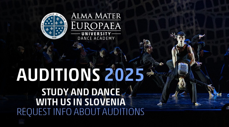 Alma Mater Europaea Dance Academy Accredited Bachelor's Degree in Dance and Choreography. Auditions for Academic Year 2024-2025