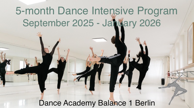 5-month Dance Intensive Program Dance Academy Balance 1 Berlin