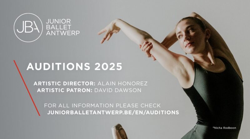 Junior Ballet Antwerp is looking for talented dancers (17-21yrs) to join during the 24/25 season