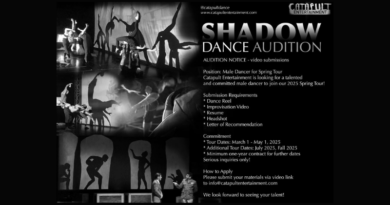 Catapult Seeks Male Dancer