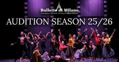 Balletto di Milano is Looking for Dancers for the Upcoming 2025/26 Season