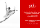 Audition for Goh Ballet Youth Company – March 16, Vancouver