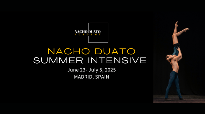 Nacho Duato Summer Intensive Madrid