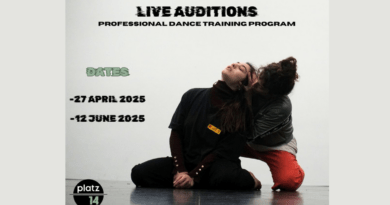 PLATZ 14 LIVE & ONLINE AUDITION / ATHLETIC MOVEMENT DEEP PROGRAM 2025/2026