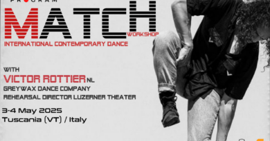 MATCH international contemporary dance workshop