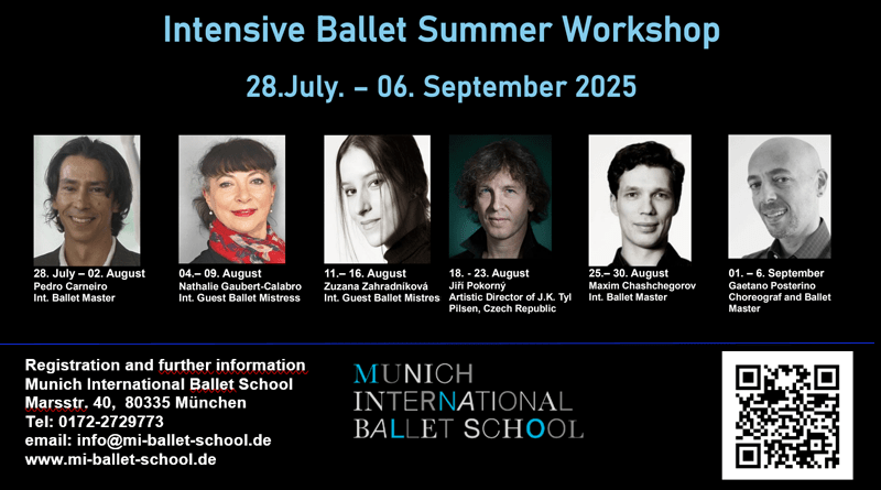 Intensive Ballet Summer Workshop 2025 Munich