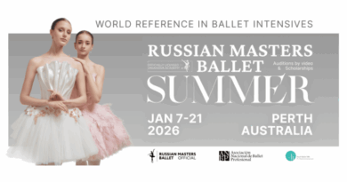 PERTH, AUSTRALIA – Russian Masters Ballet Intensive 2026 PERTH, AUSTRALIA - Russian Masters Ballet Intensive 2026
