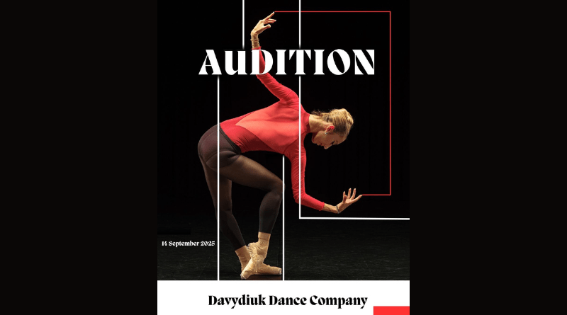 Davydiuk Dance Company is Seeking 5 Female and 5 Male Dancers