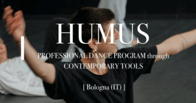 Humus Professional Dance Training THROUGH contemporary TOOLS