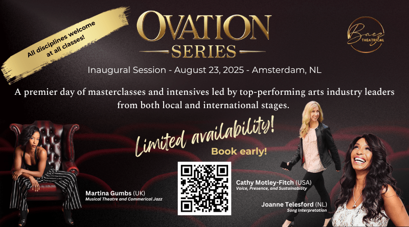 Ovation Series - Inaugural Session for Dancers and Vocalists