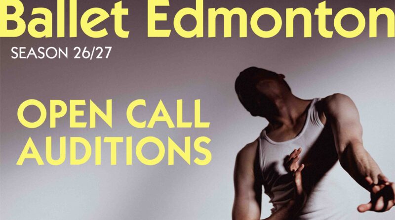 Ballet Edmonton is Looking for Dancers