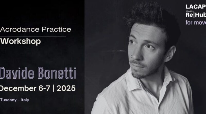 WORKSHOP with DAVIDE BONETTI