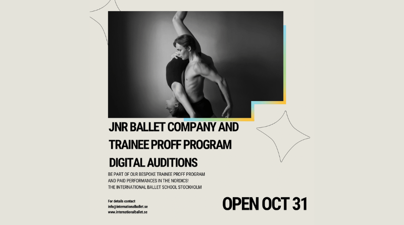 JNR Ballet Company/Trainee Proff The International Ballet School