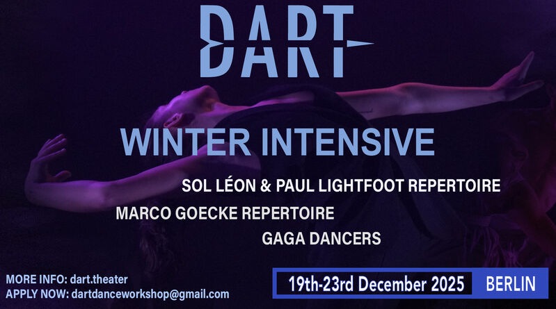 DART Dance Company's Winter Intensive 19th - 23rd of December 2025