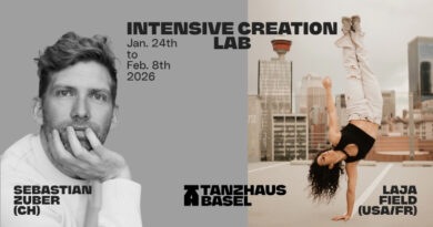 Intensive Creation Lab for Professional Dancers and Pre-Professionals