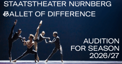 Staatstheater Nürnberg Ballet of Difference Seeks Dancers