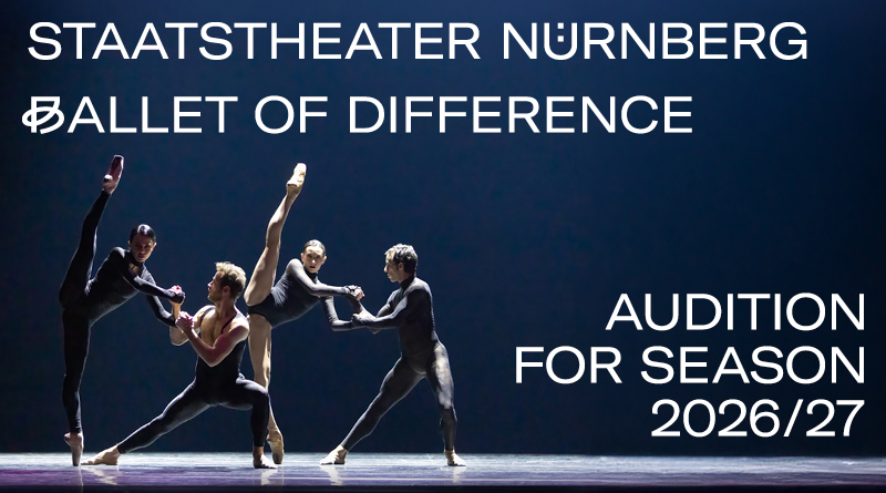 Staatstheater Nürnberg Ballet of Difference Seeks Dancers