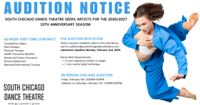 South Chicago Dance Theatre 2026/2027 Main Company Audition