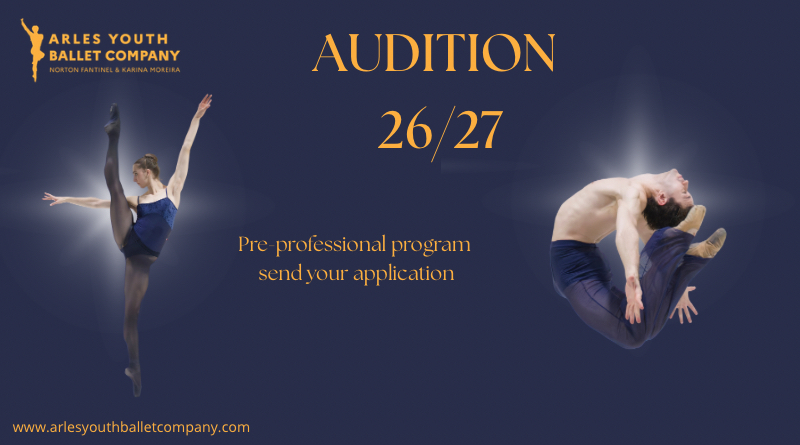 Audition Season 26/27 Arles Youth Ballet Company