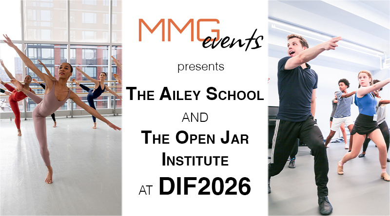 MMGevents present Masterclass and Auditions with The Ailey School and Open Jar Institute Broadway NY