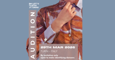 The Balletto Teatro di Torino is Looking for two Male-Identifying Dancers