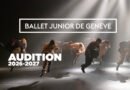AUDITION BALLET JUNIOR DE GENÈVE 2026-2027