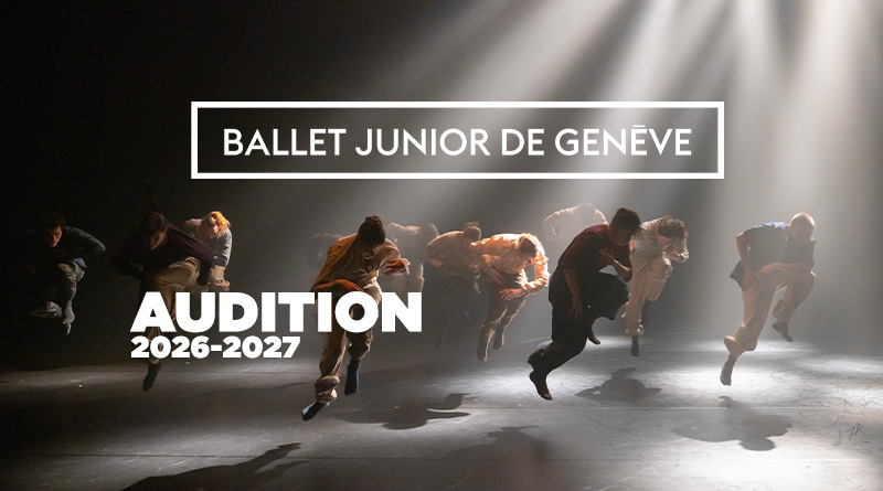 AUDITION BALLET JUNIOR DE GENÈVE 2026-2027