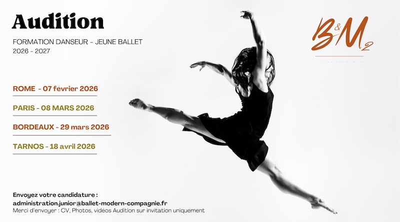 B&M2 Junior Program - 2026-2027 Auditions