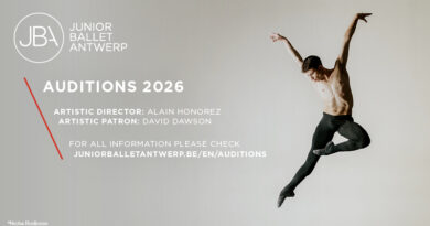 Junior Ballet Antwerp is Looking for Dancers to join 26/27 Season