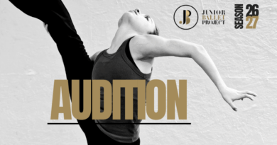 JUNIOR BALLET PROJECT BELGIUM AUDITION