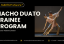 Nacho Duato Trainee Program Nacho Duato Trainee Program