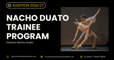 Nacho Duato Trainee Program