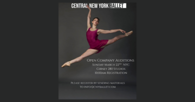 Central New York Ballet is Seeking Male and Female Dancers