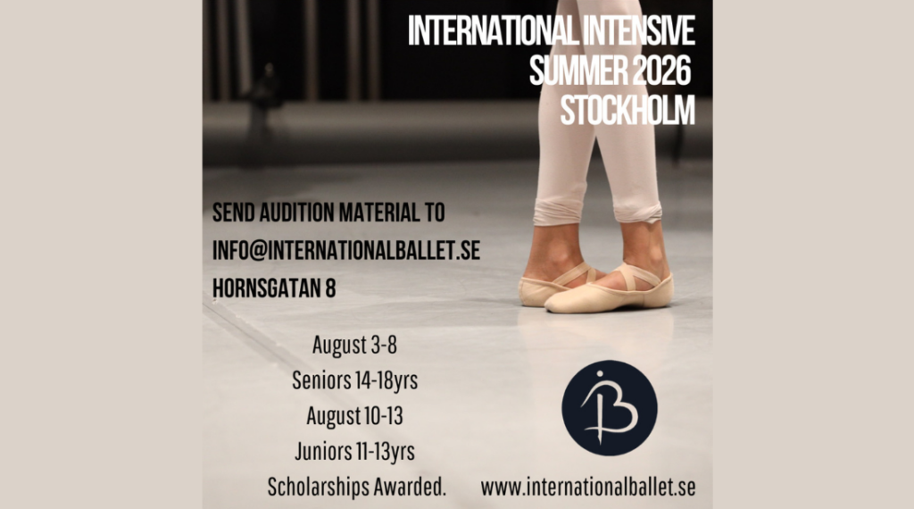 International Intensive Stockholm August 2026
