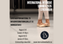 International Intensive Stockholm August 2026 International Intensive Stockholm August 2026