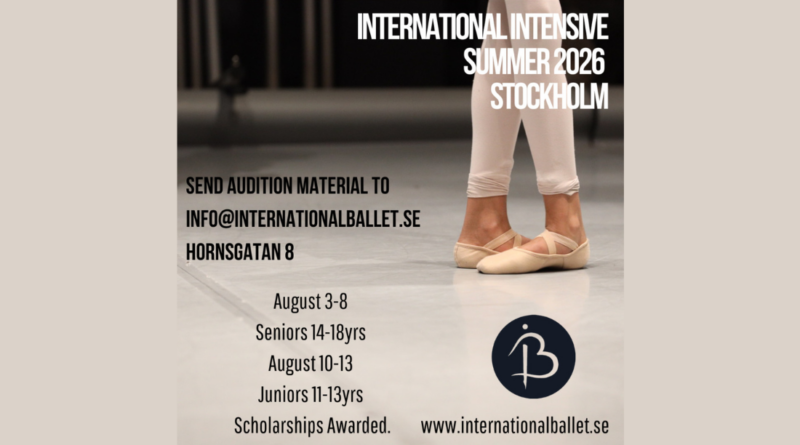 International Intensive Stockholm August 2026 International Intensive Stockholm August 2026