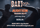 DART DSP Professional Dance Program Audition