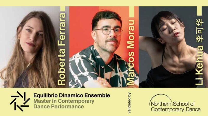Open Call – Equilibrio Dinamico Ensemble Master in Contemporary Dance Performance