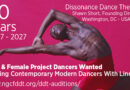 Dissonance Dance Theatre Seeks Dancers