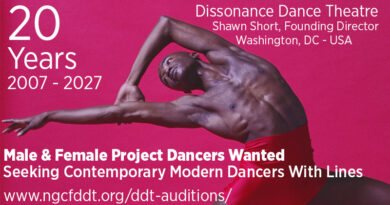 Dissonance Dance Theatre Seeks Dancers