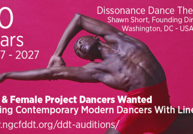 Dissonance Dance Theatre Seeks Dancers