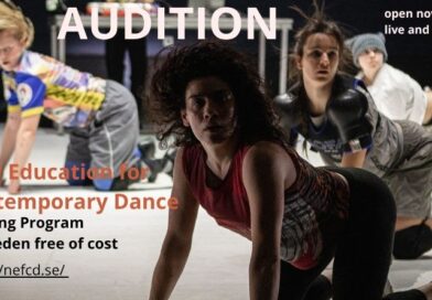 Application and Audition for New Education for Contemporary Dance OPEN NOW