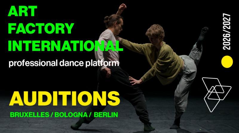 Art factory International - Professional Dance Platform 26/27